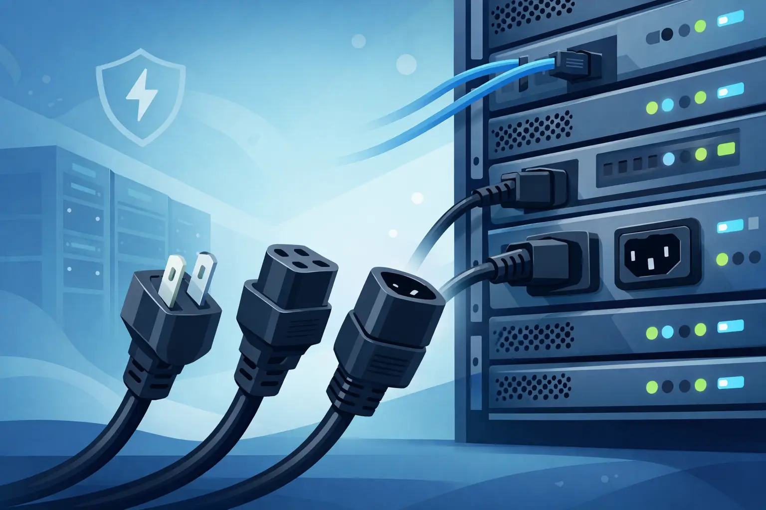 Server Rack Power Cords That Fit the Spec
