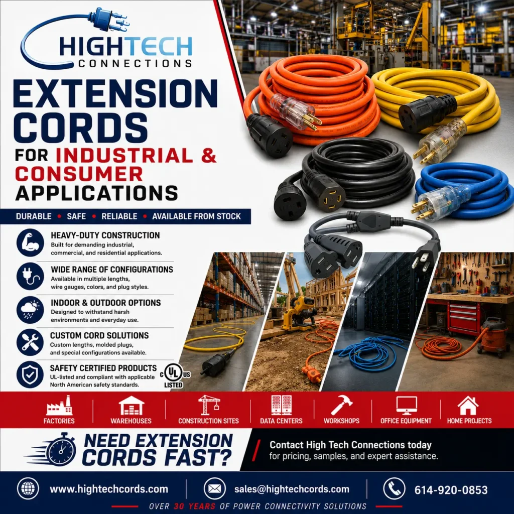 High Tech Extension cord AD