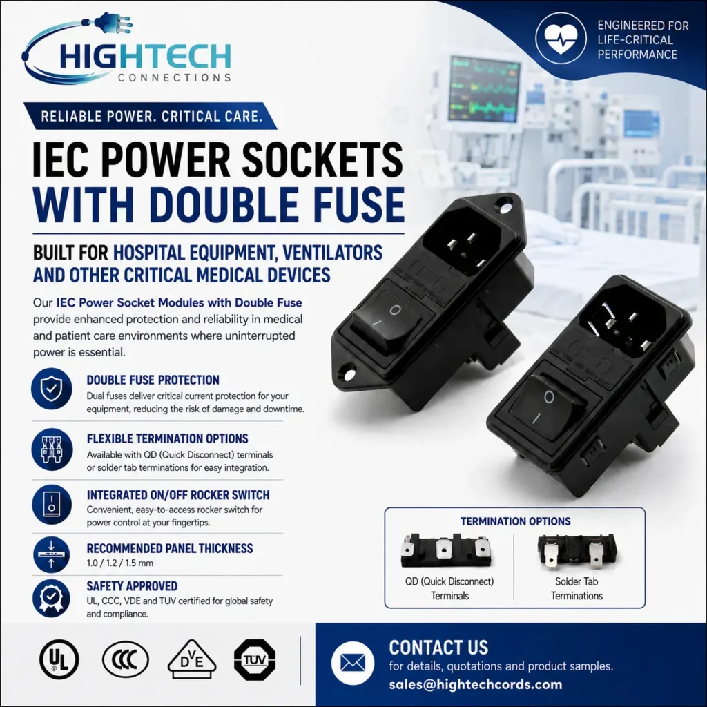 IEC double inlets medical AD