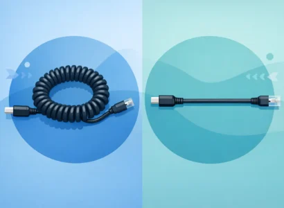 Coiled Cords vs Straight Cables